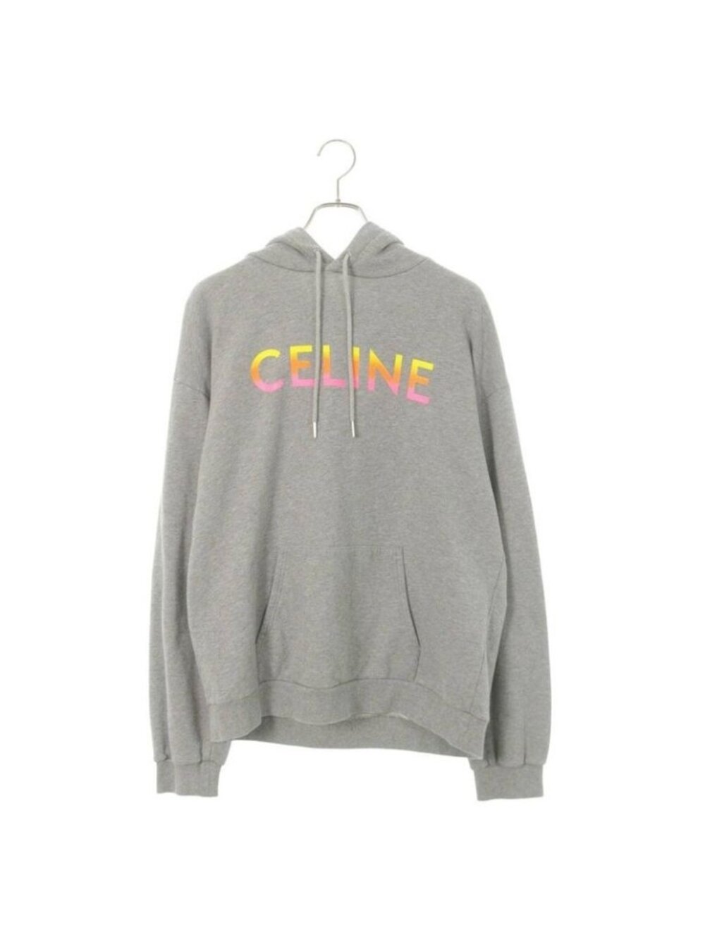 Celine Gradient Logo Print Hoodie XL